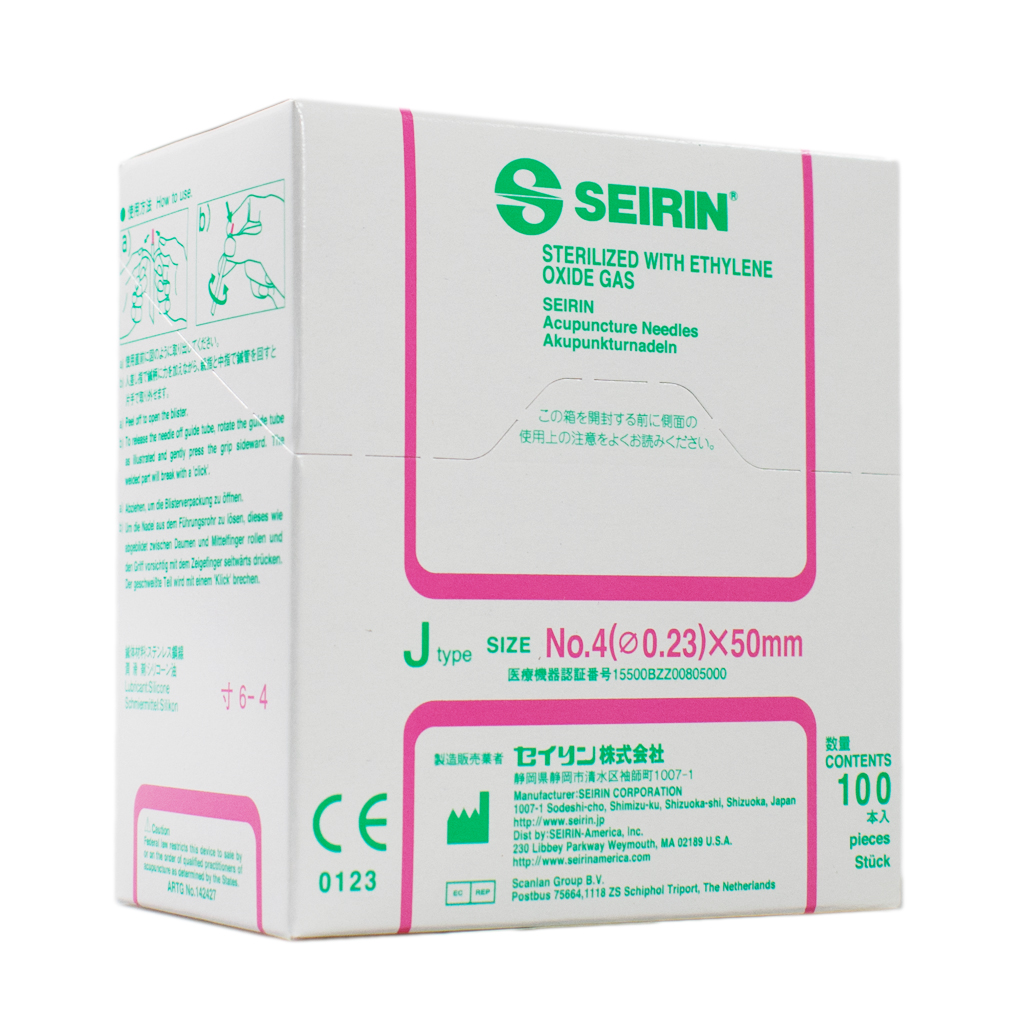 Seirin Needles - J-Type - 0.23 x 50mm