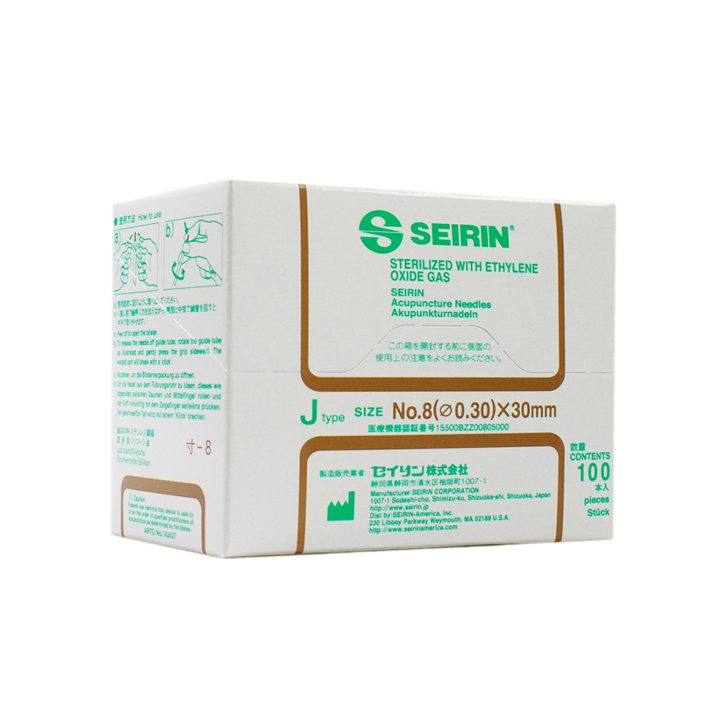 Seirin Needles - J-Type - 0.30 x 30mm