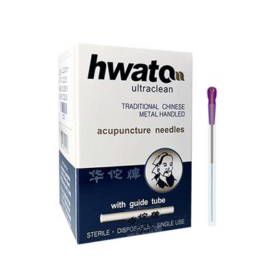 Hwato Needles - with Guide tube -  0.25 x 30mm