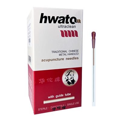 Hwato Needles - with Guide tube -  0.35 x 50mm