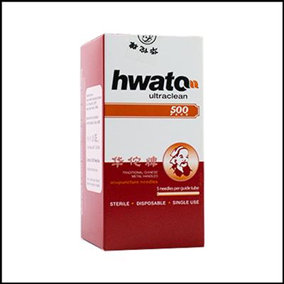 Hwato Needles - 500s - with Guide Tube - 0.25 x 40mm