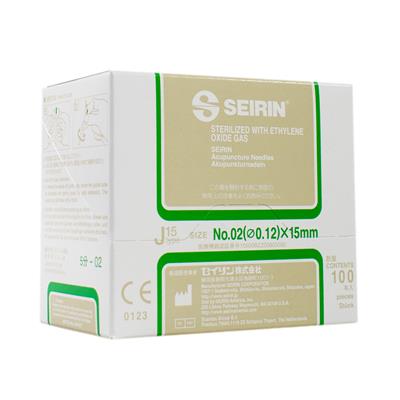Seirin Needles - J-Type - 0.12 x 15mm