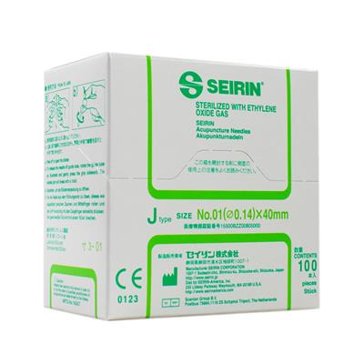 Seirin Needles - J-Type - 0.14 x 40mm