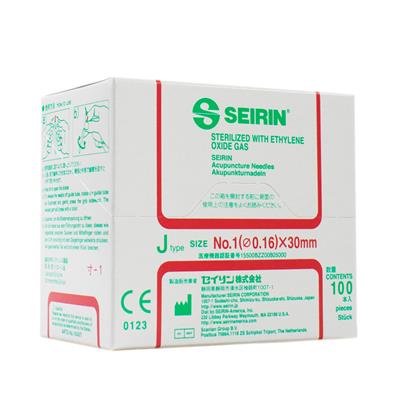 Seirin Needles - J-Type - 0.16 x 30mm