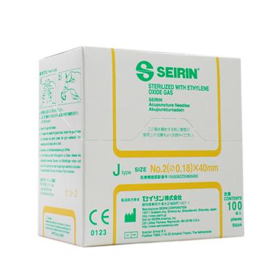 Seirin Needles - J-Type - 0.18 x 40mm
