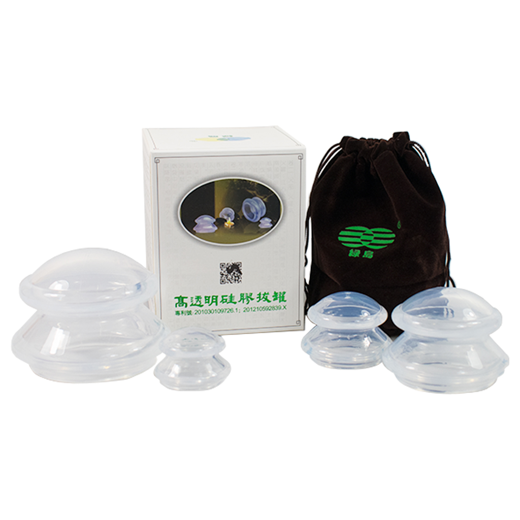 Rubber Silicone Cupping Set - Cupping Therapy - Rounded Edge