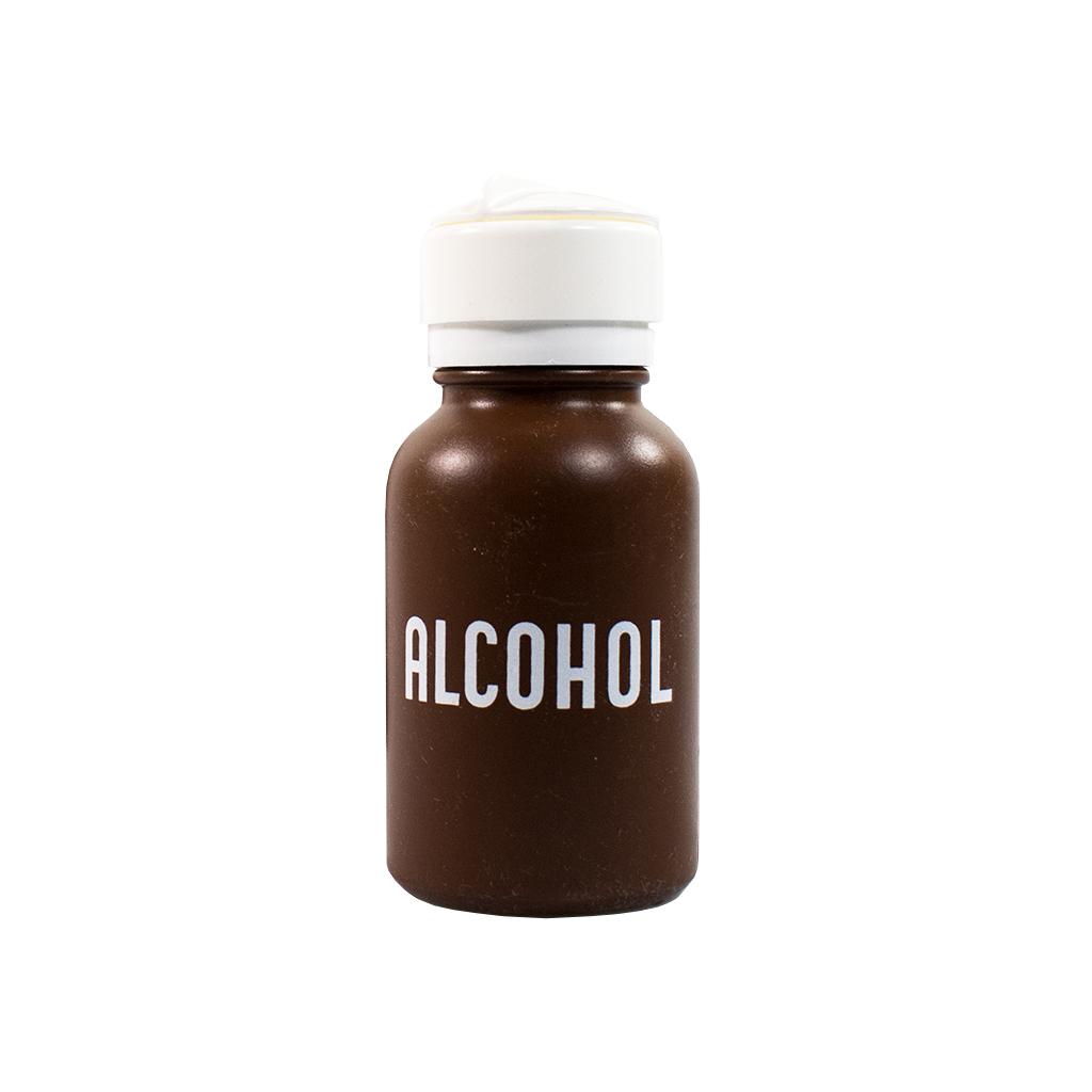 Brown Alcohol Dispenser