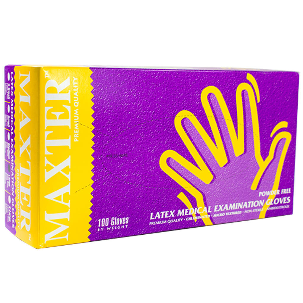 Gloves Powder Free Latex Large