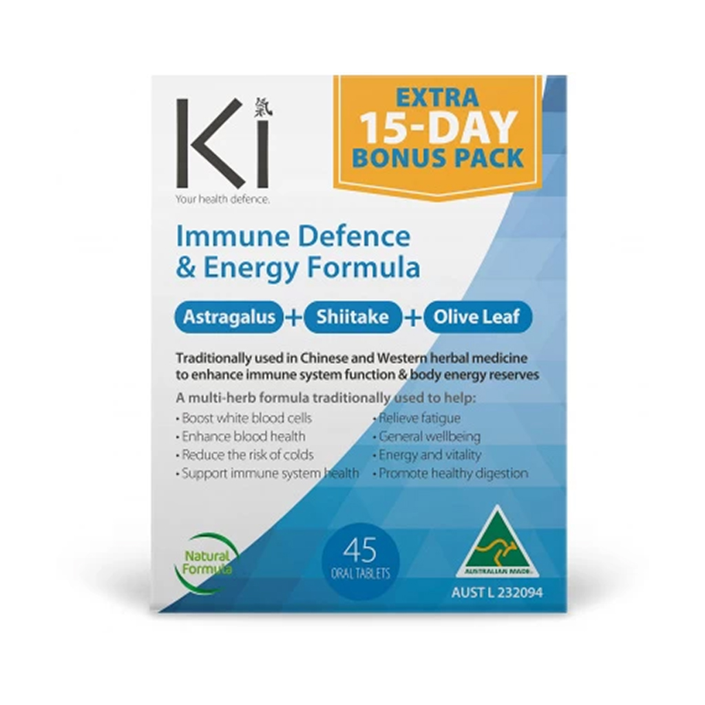 KI Immune Defence - 30 Tabs + Bonus 15