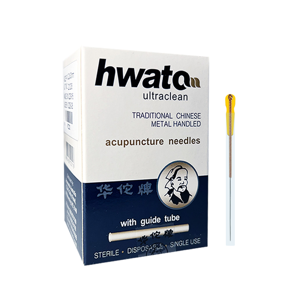 Hwato Needles - with Guide tube -  0.18 x 30mm