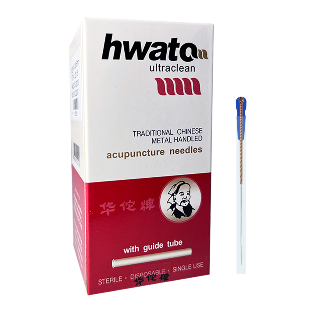 Hwato Needles - with Guide tube -  0.20 x 40mm
