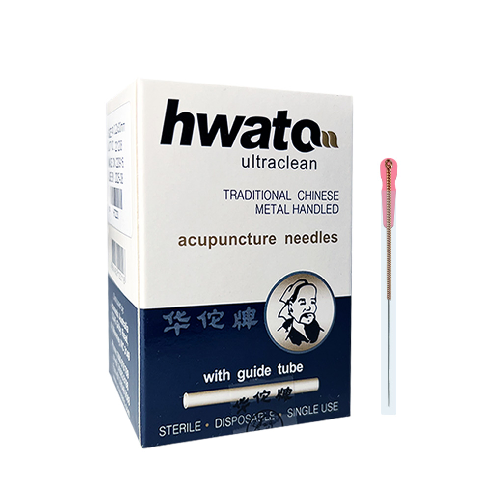 Hwato Needles - with Guide tube -  0.22 x 30mm