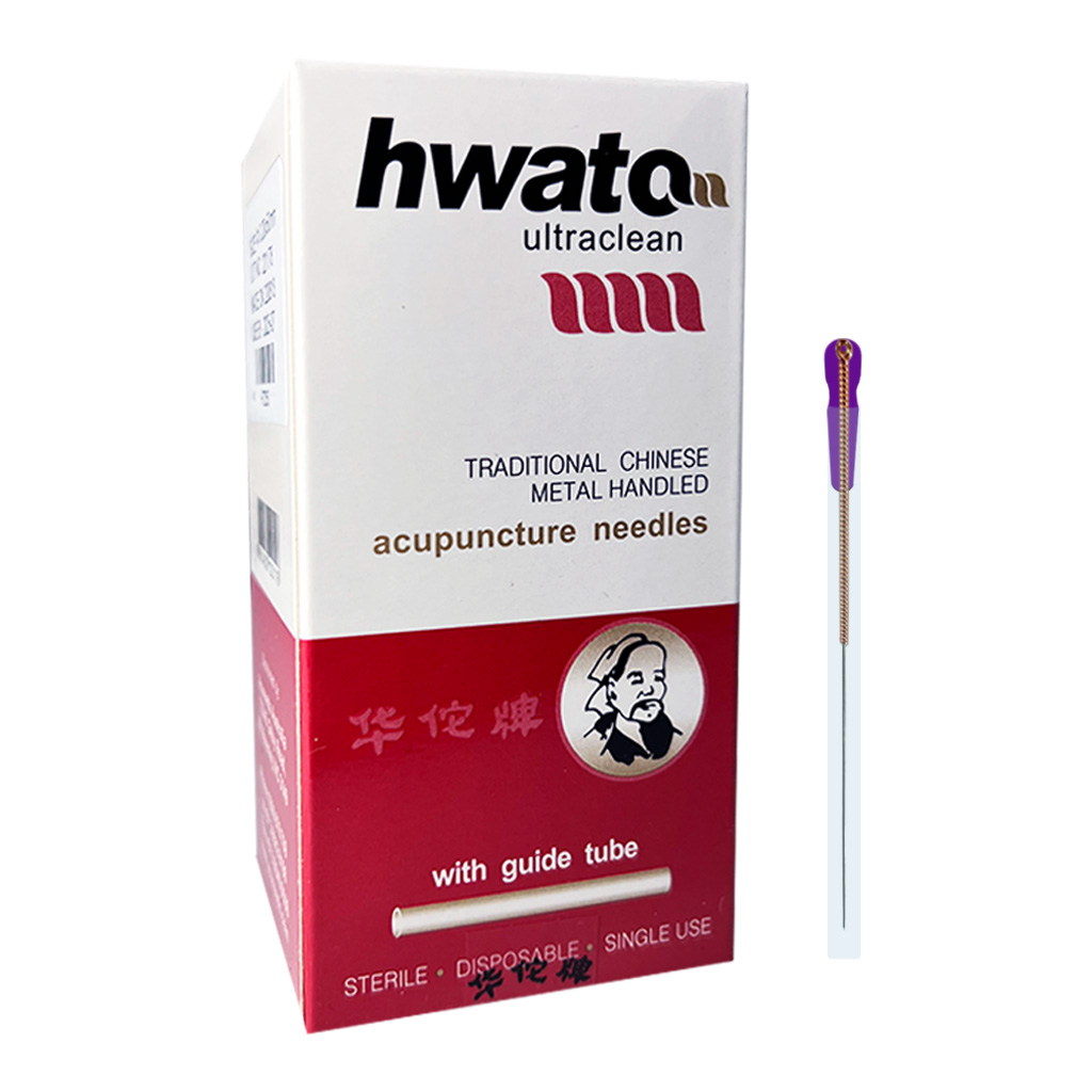 Hwato Needles - with Guide tube -  0.25 x 40mm