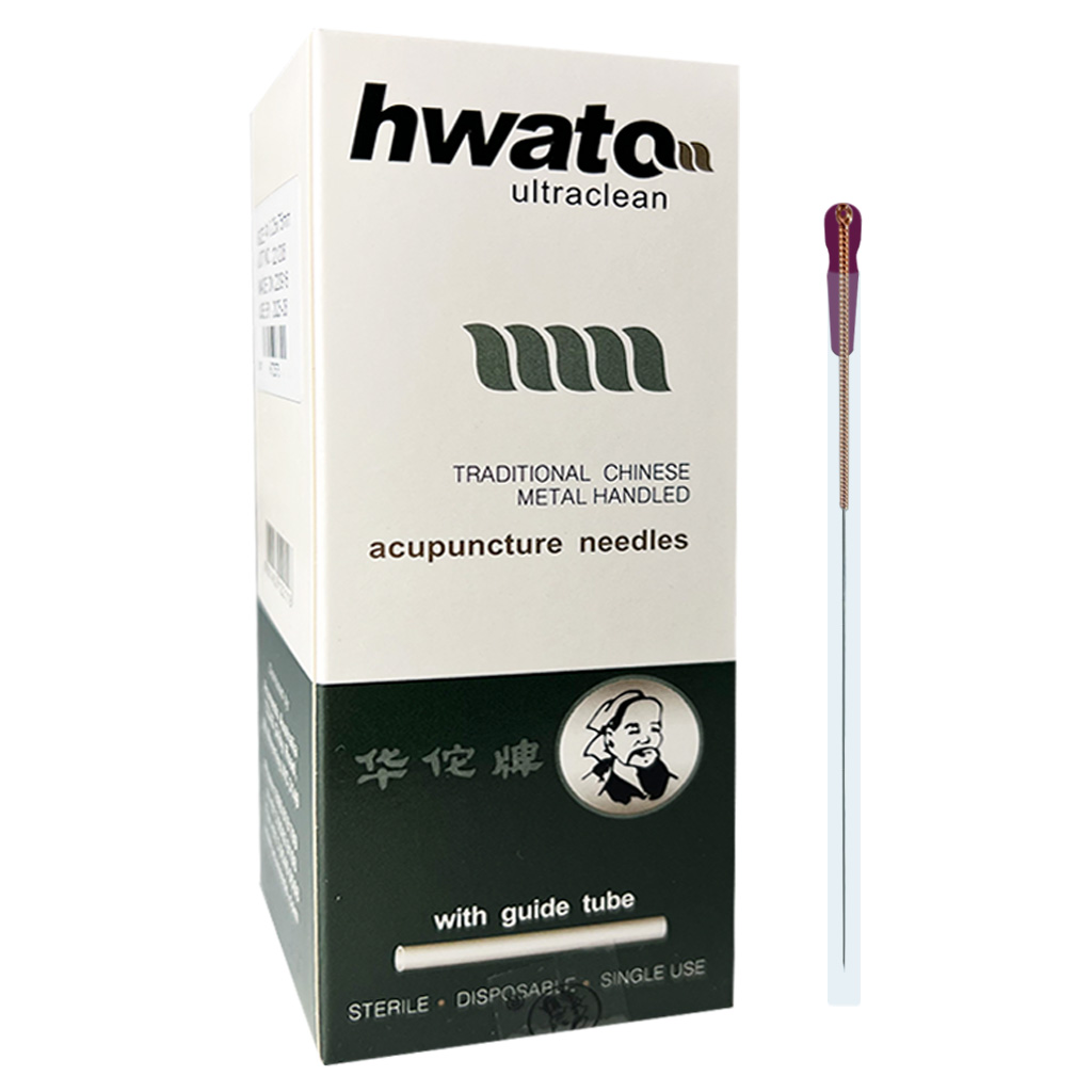 Hwato Needles - with Guide tube -  0.35 x 75mm