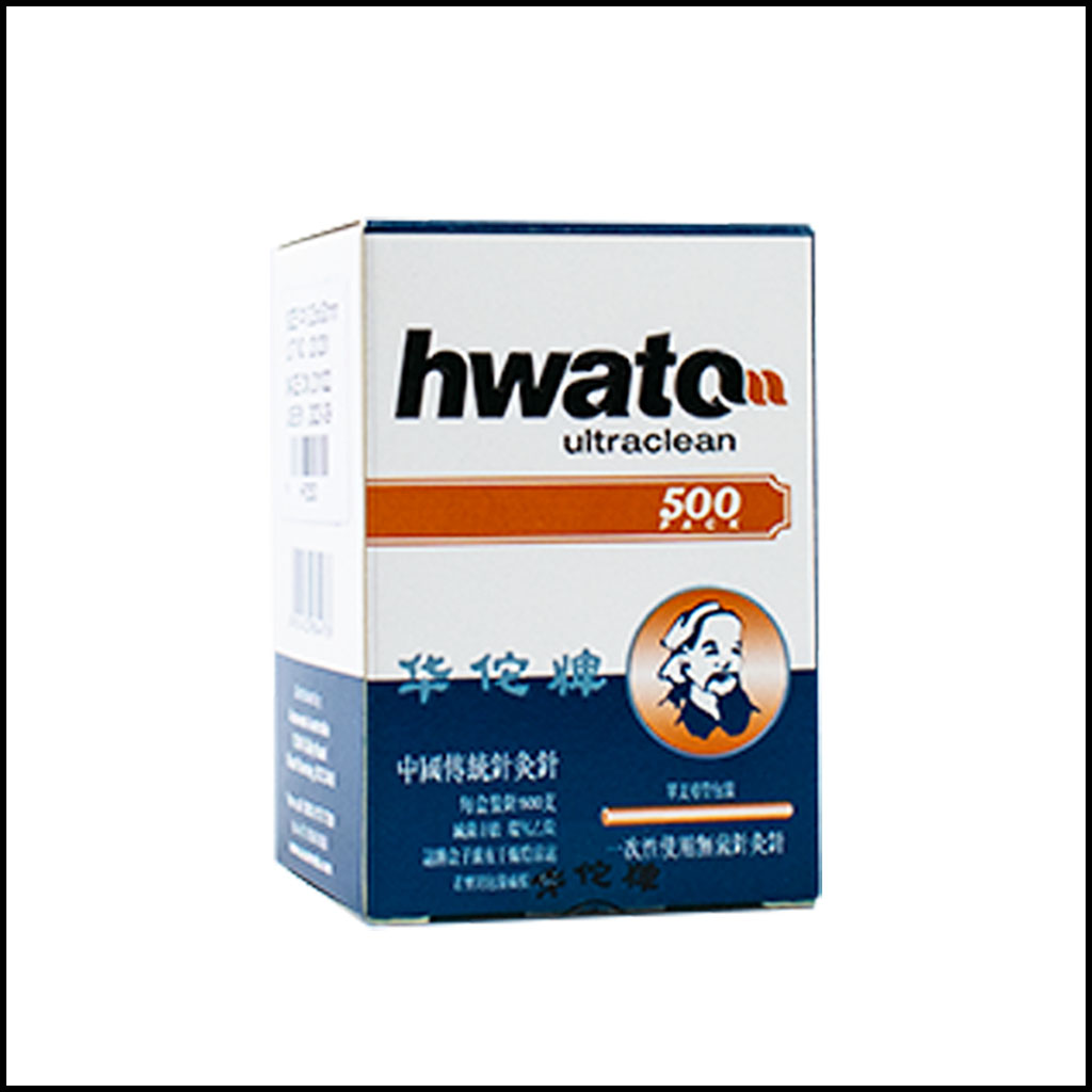 Hwato Acupuncture Needles - 500 Pack, 5 Needles to 1 Guide Tube