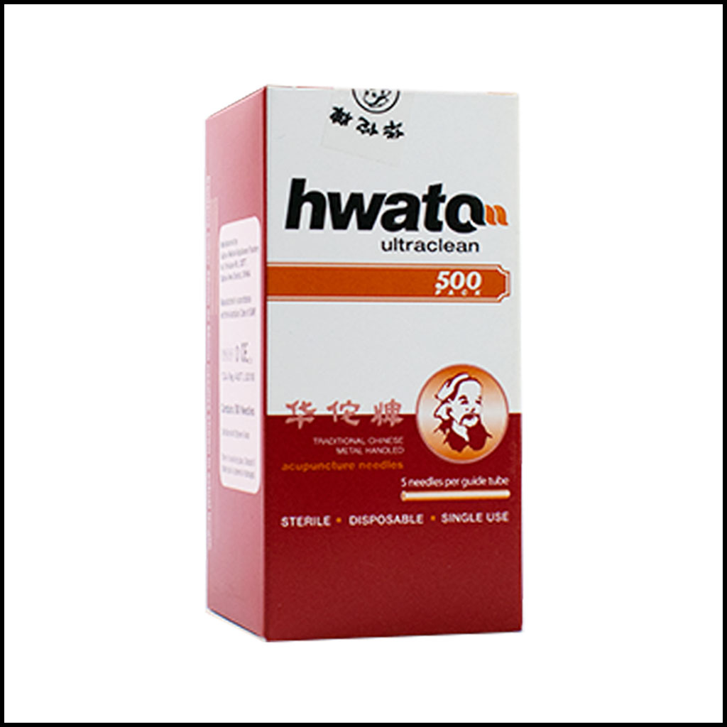 Hwato Needles - 500s - with Guide Tube - 0.25 x 40mm