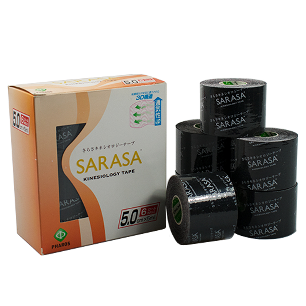 Sarasa Kinesiology Tape Black