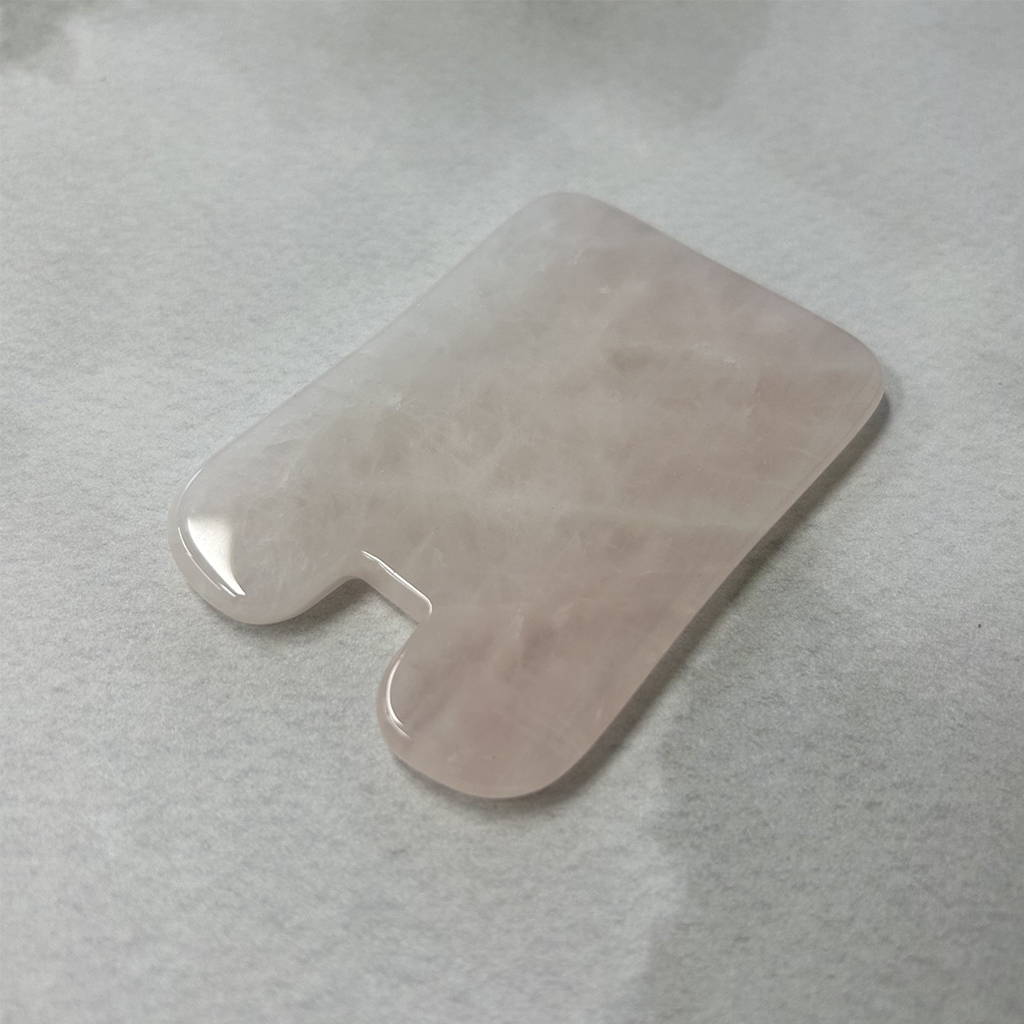 Rose Quartz Massage Blade Rectangle