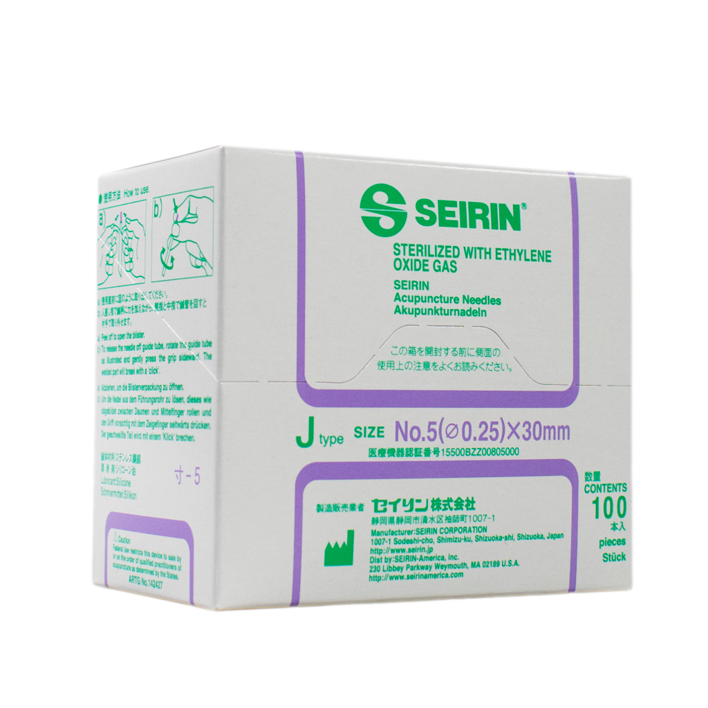 Seirin Acupuncture Needles - J-Type