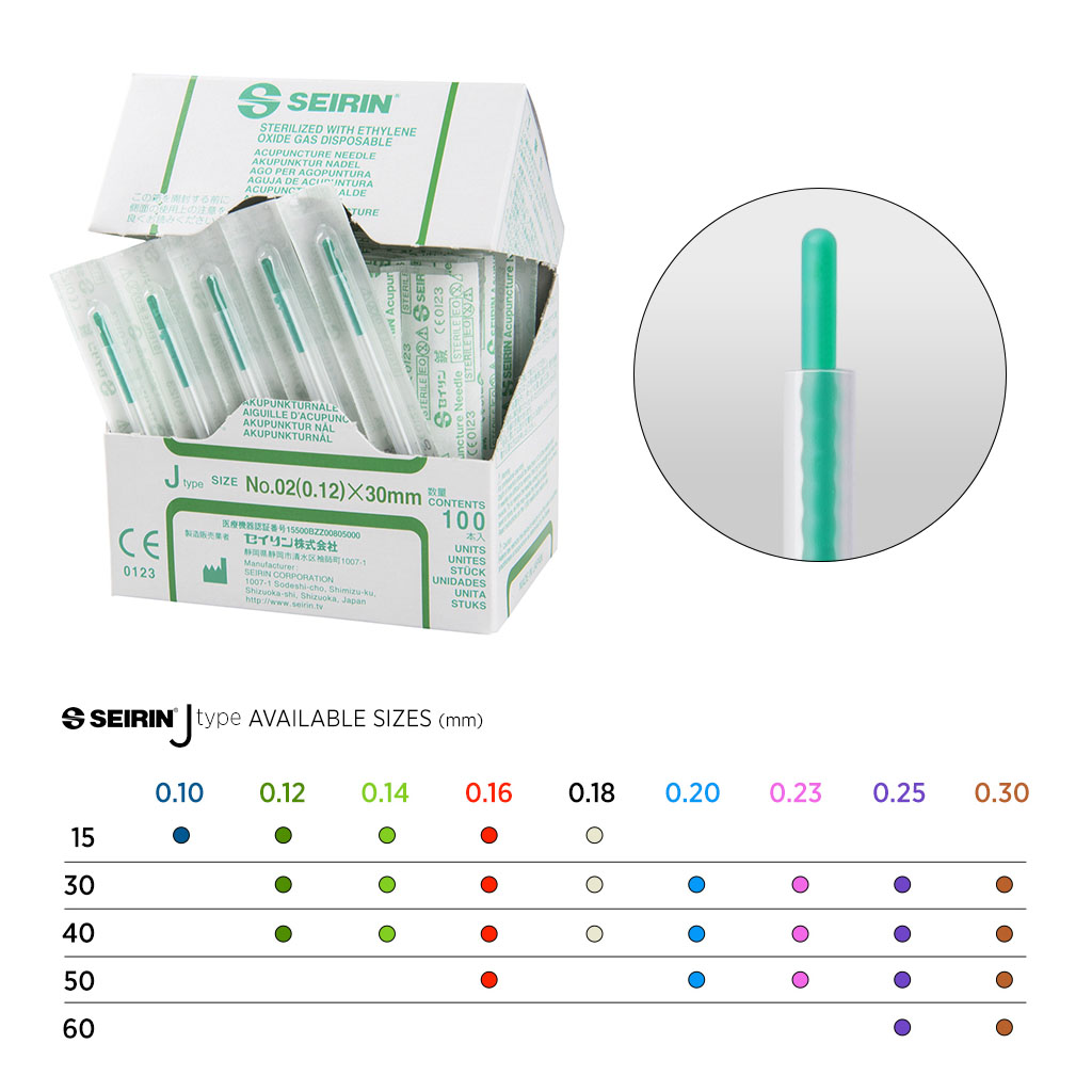 Seirin Acupuncture Needles - J-Type