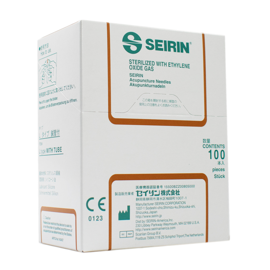 Seirin  Needles - L-Type - 0.30 x 60mm