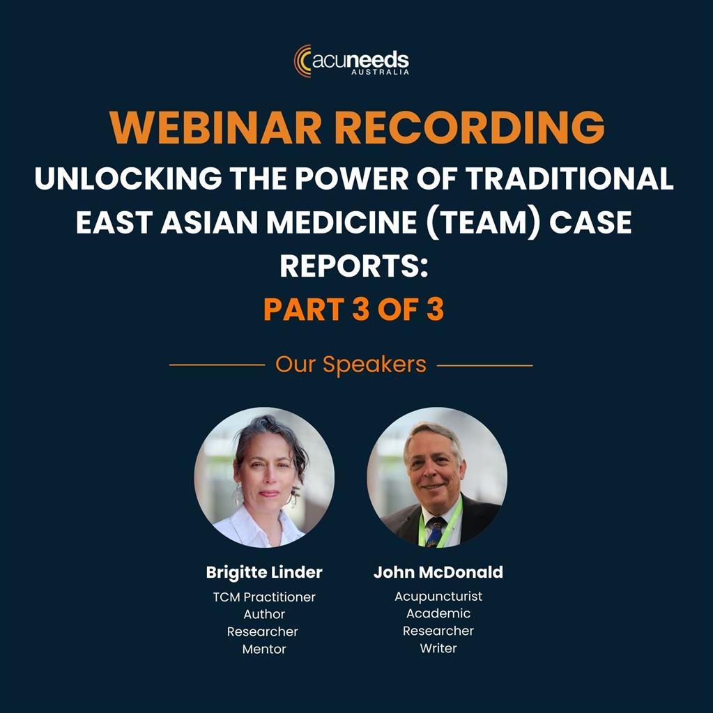 Recording: Unlocking the Power of TEAM Case Report: Part 3 of 3