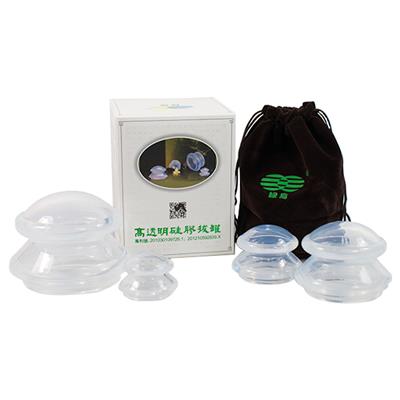 Rubber Silicon Cupping Set - Cupping Therapy - Rounded Edge