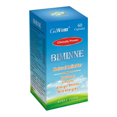 BIMINNE HAYFEVER & Allergies CAPSULES