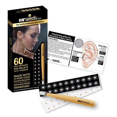 60 Swarovski Crystal Ear Pellets