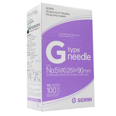 Seirin Needles - G-Type - 0.25 x 90mm