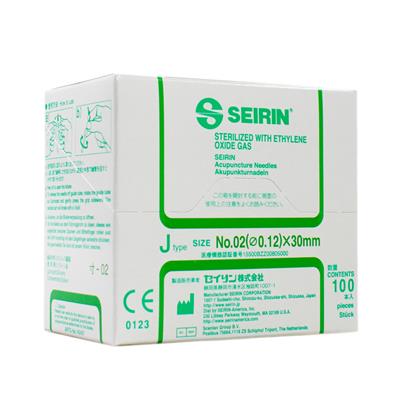Seirin Needles - J-Type - 0.12 x 30mm