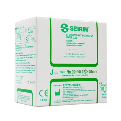 Seirin Needles - J-Type - 0.12 x 40mm