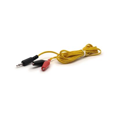 Alligator Clip Lead with 3.5mm jack