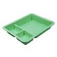 Plastic Tray, 3 Compartments